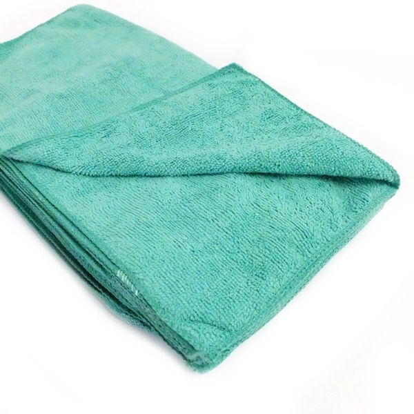 HP Textiles 16″ x 16″ Microfiber Cleaning Towel in Green, 96-Pack