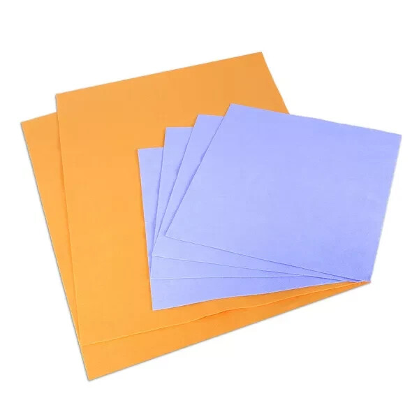 8 Pk Shammy Cloth Towel Cleaning Drying Super Absorbent Reusable Versatile Safe