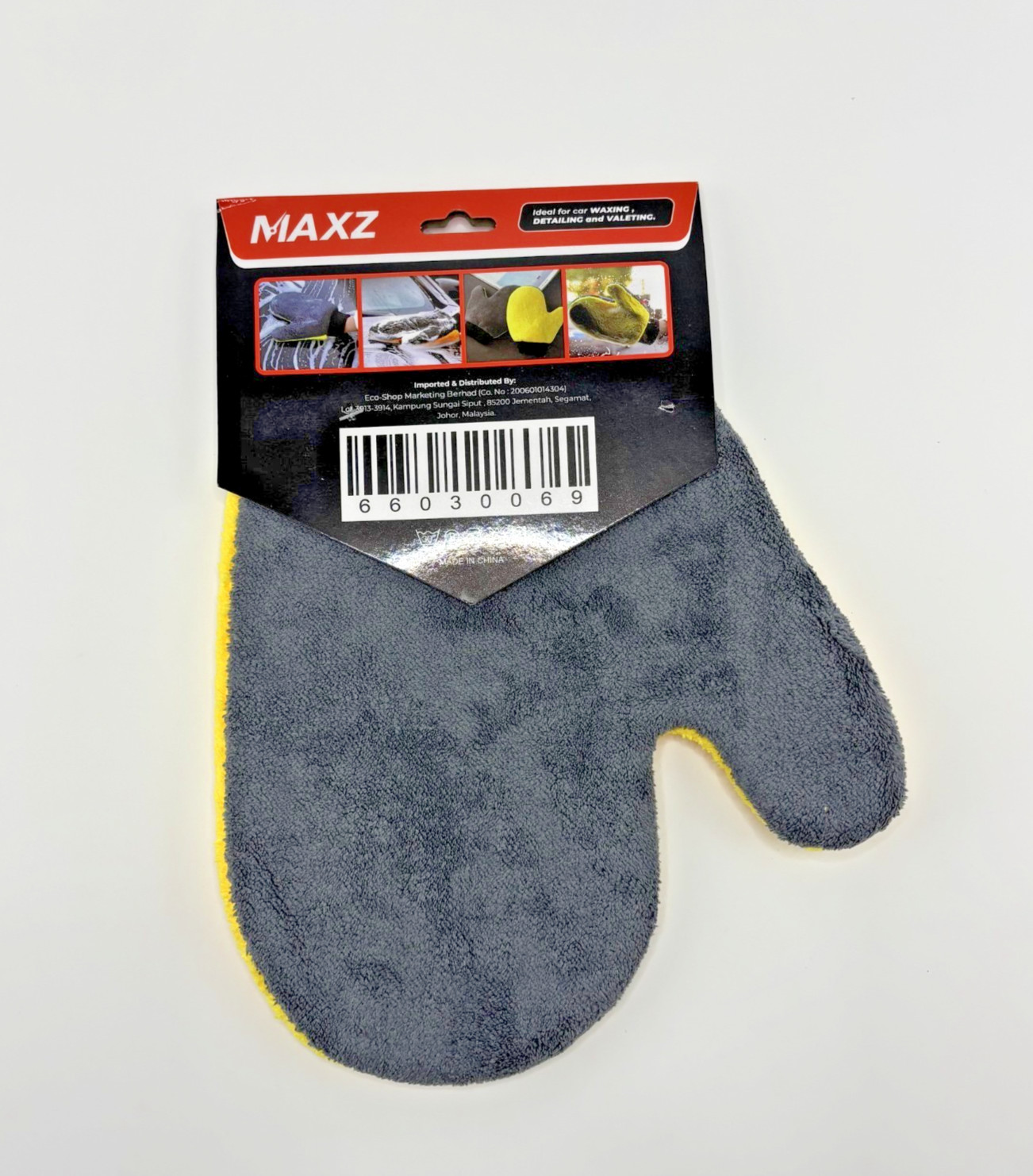 Car Care Microfiber Polish Cloth Mitt Quick Dry Detailing Glove
