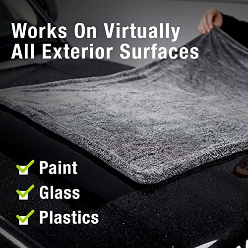 Mega Car Drying Towel – Holds Up to 9 lbs, No Streaks, Scratches, or Pack of 1