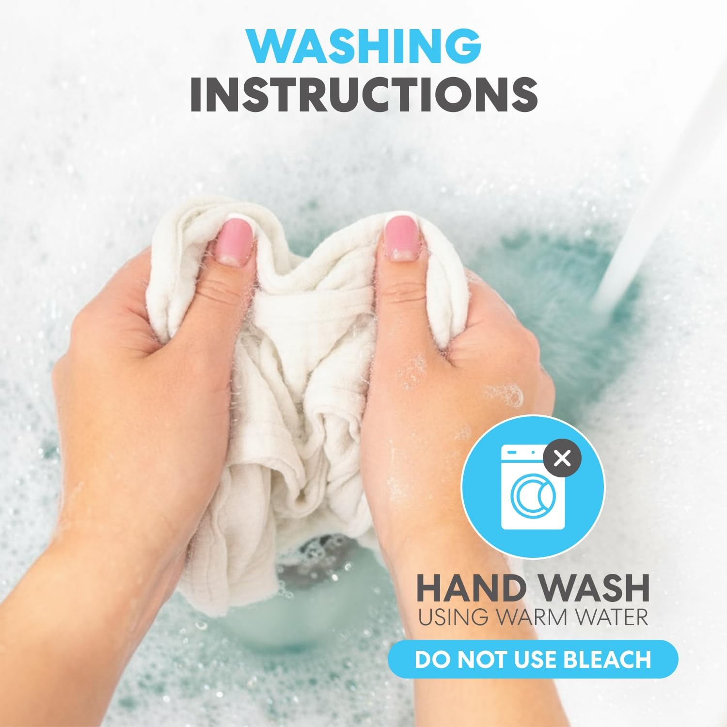 Simpli Magic Cotton Shop Towels 14 x12 (145 Pack) Reusable Cleaning Shop Rags