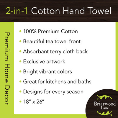 Briarwood Lane Winter Gnomes Hand Towel
