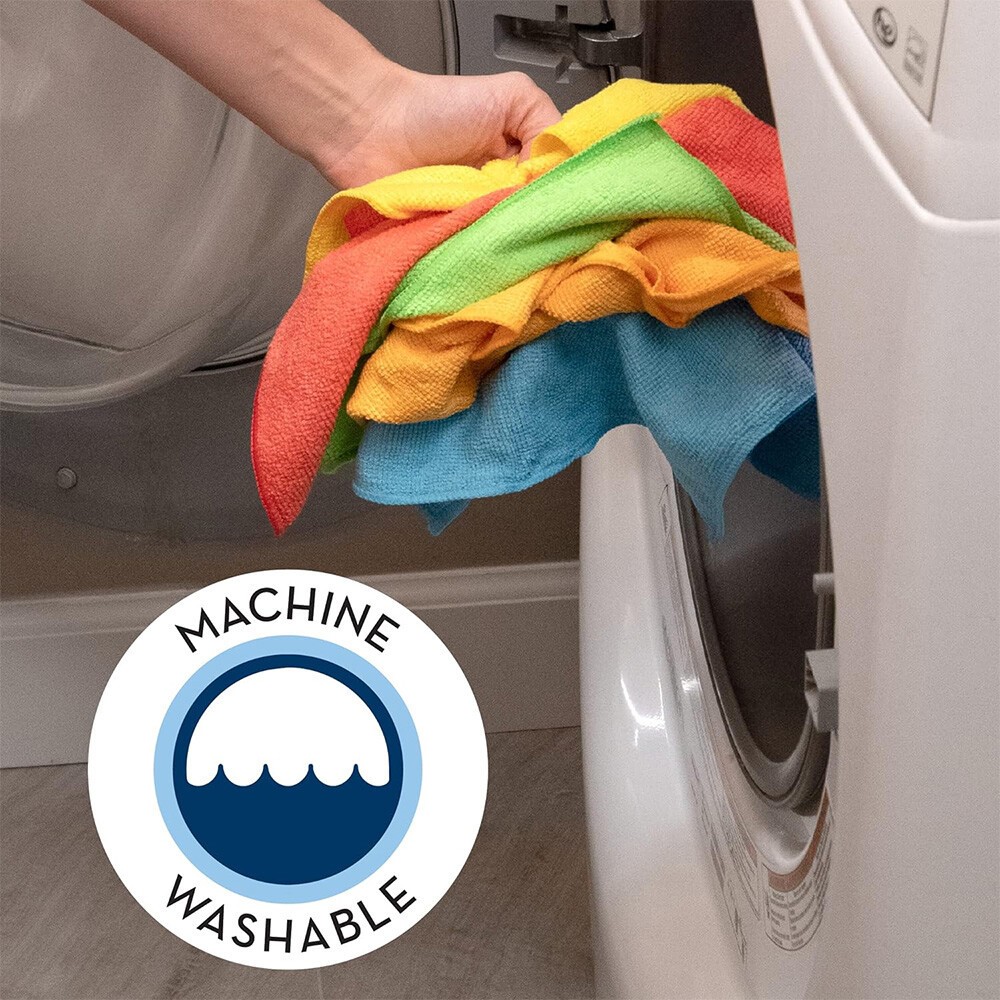 No-Scratch Microfiber Cleaning Cloth Cars Durable Versatile Polishing Detail Rag