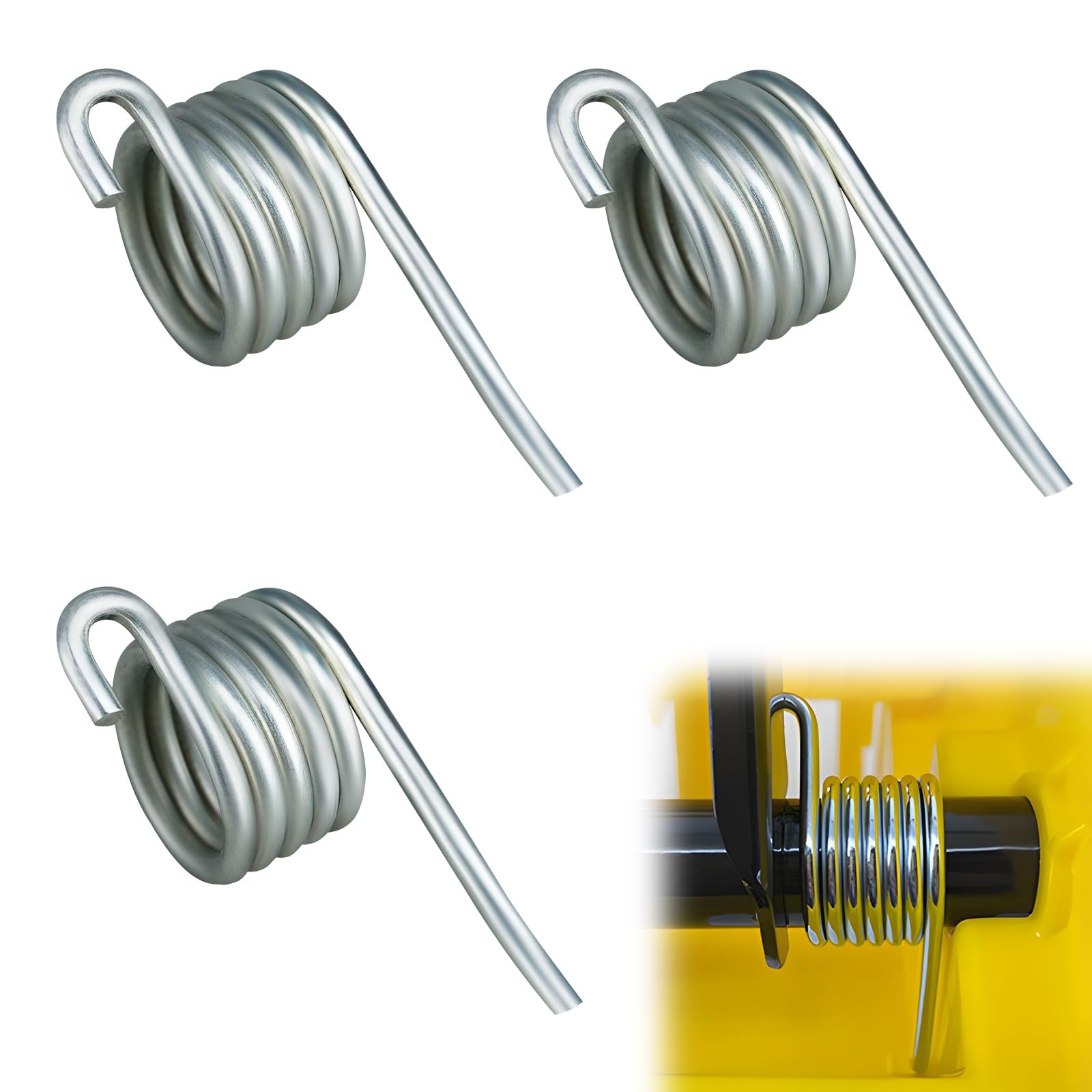 Comercial Mop Bucket Spring Replacement 3 Count Side-Press Wringer Torsion Sp…