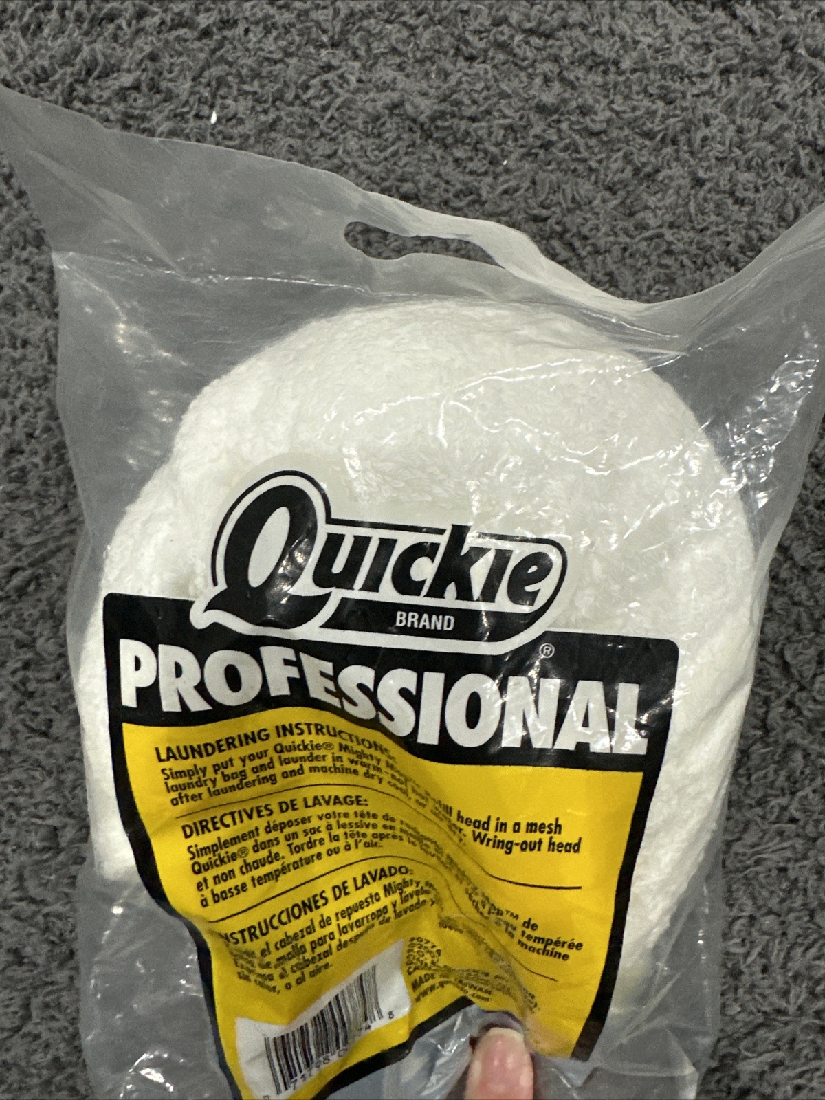 Quickie Professional Mighty Mop Refill 0774 Vintage (2001)