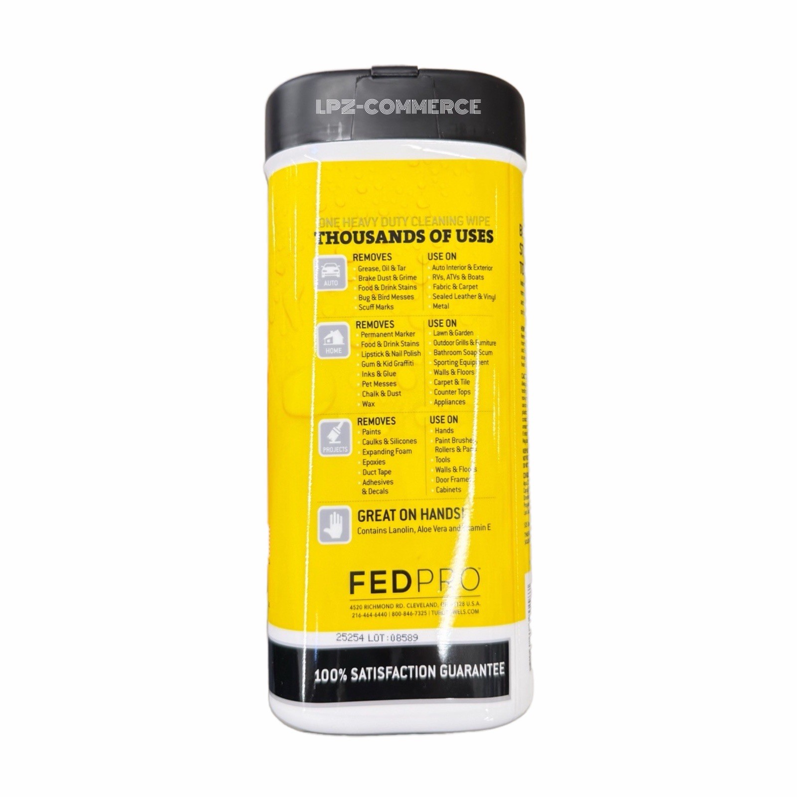 TUB O’ TOWELS Heavy Duty Cleaning Wipes