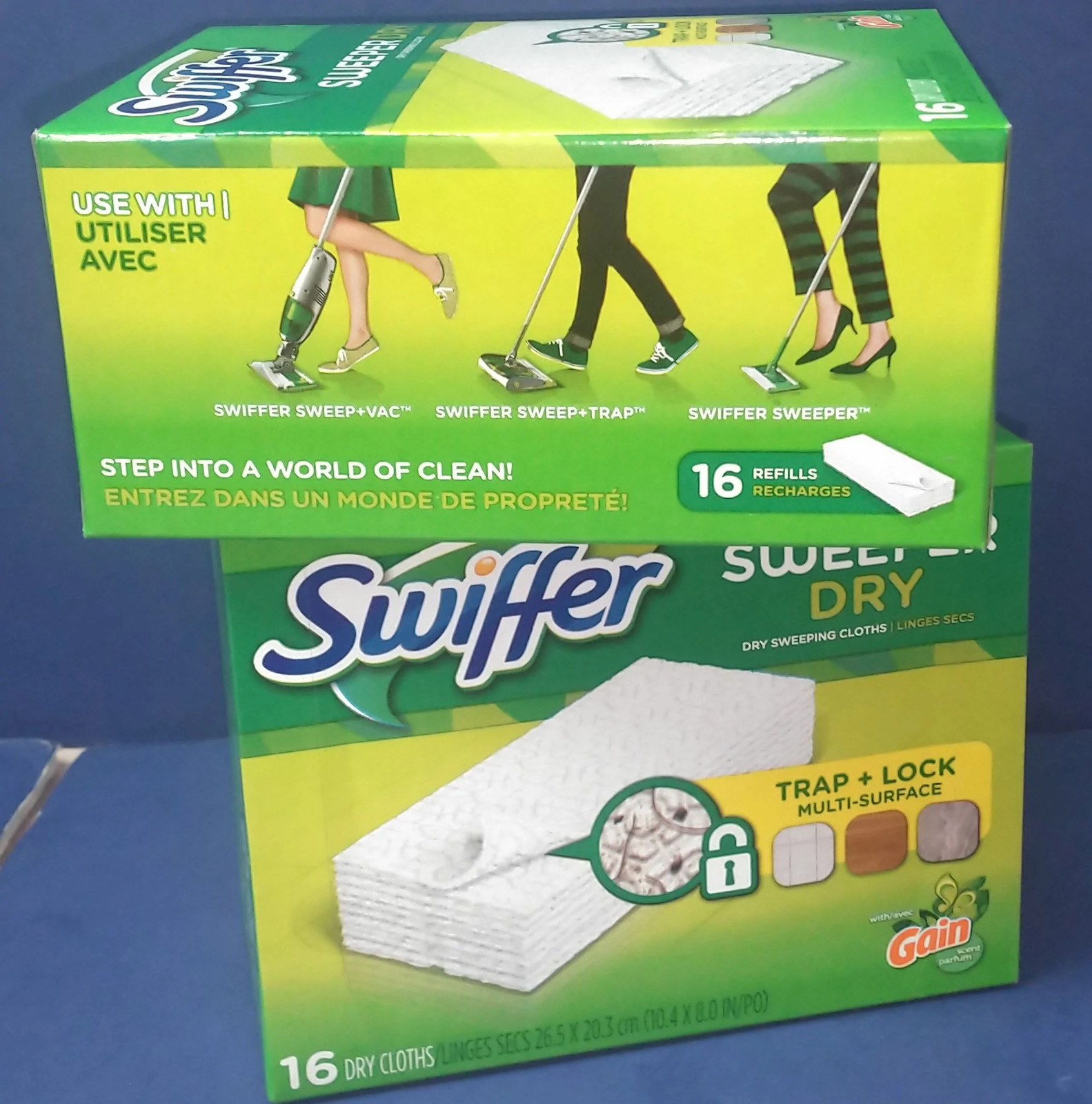 Swiffer Dry Sweeping Cloths Gain Scented Pad Refills 32 Ct Free Shipping