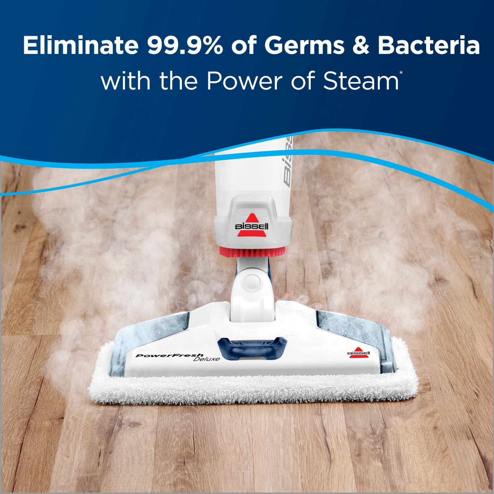 Bissell PowerFresh Deluxe Hard Floor Natural Steam Mop Cleaner | 1806 NEW!