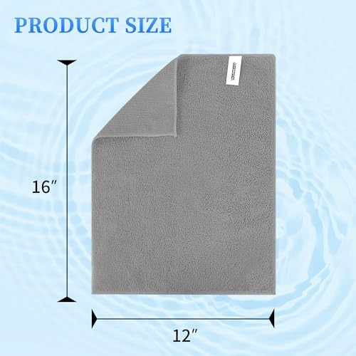 Microfiber Cleaning Cloth – Pack of 50, Microfiber 50pk 3 Colors Assorted