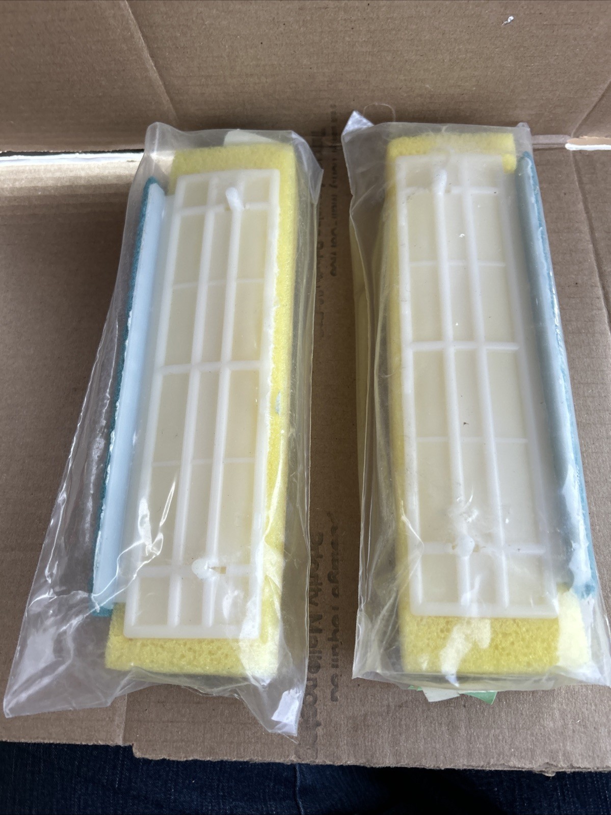 Lot of 2 Rubbermaid Ultra-Fresh Cellulose Squeeze Mop Refill Scrubber Strip NEW