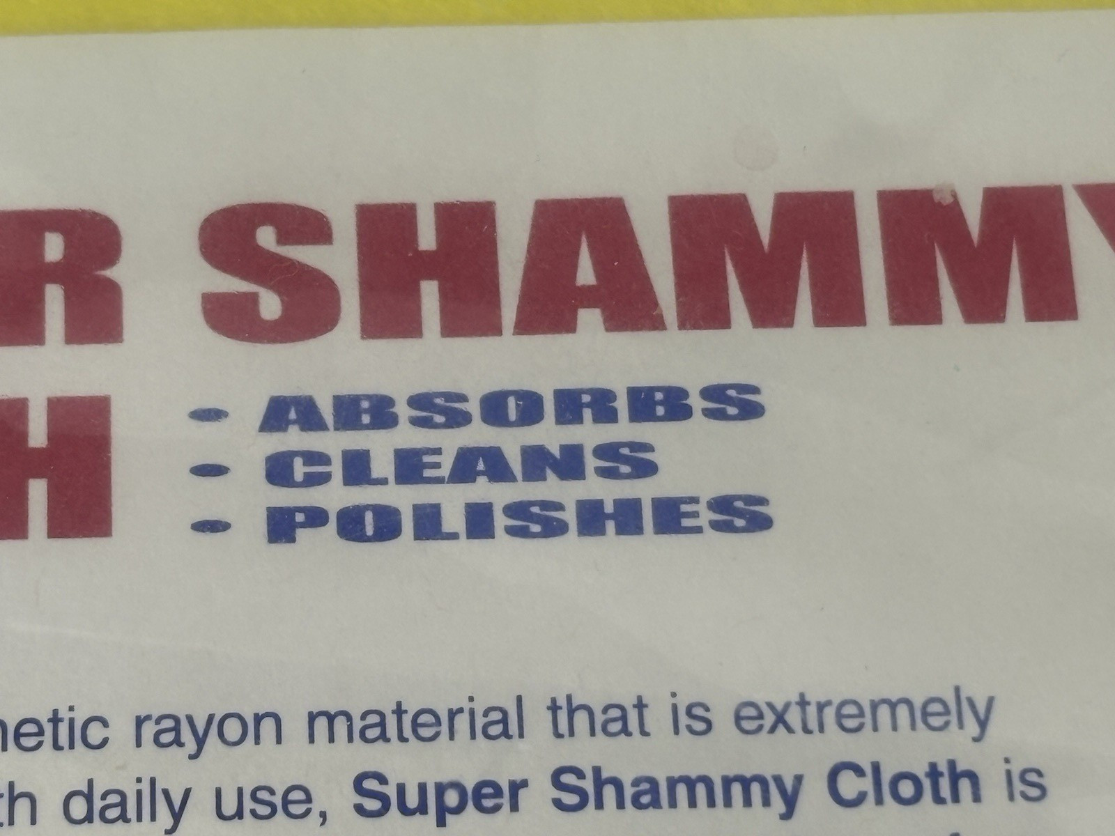 The Fuller Brush Company Super Shammy Cloths 5 Large and 3 Small Germany NIOB