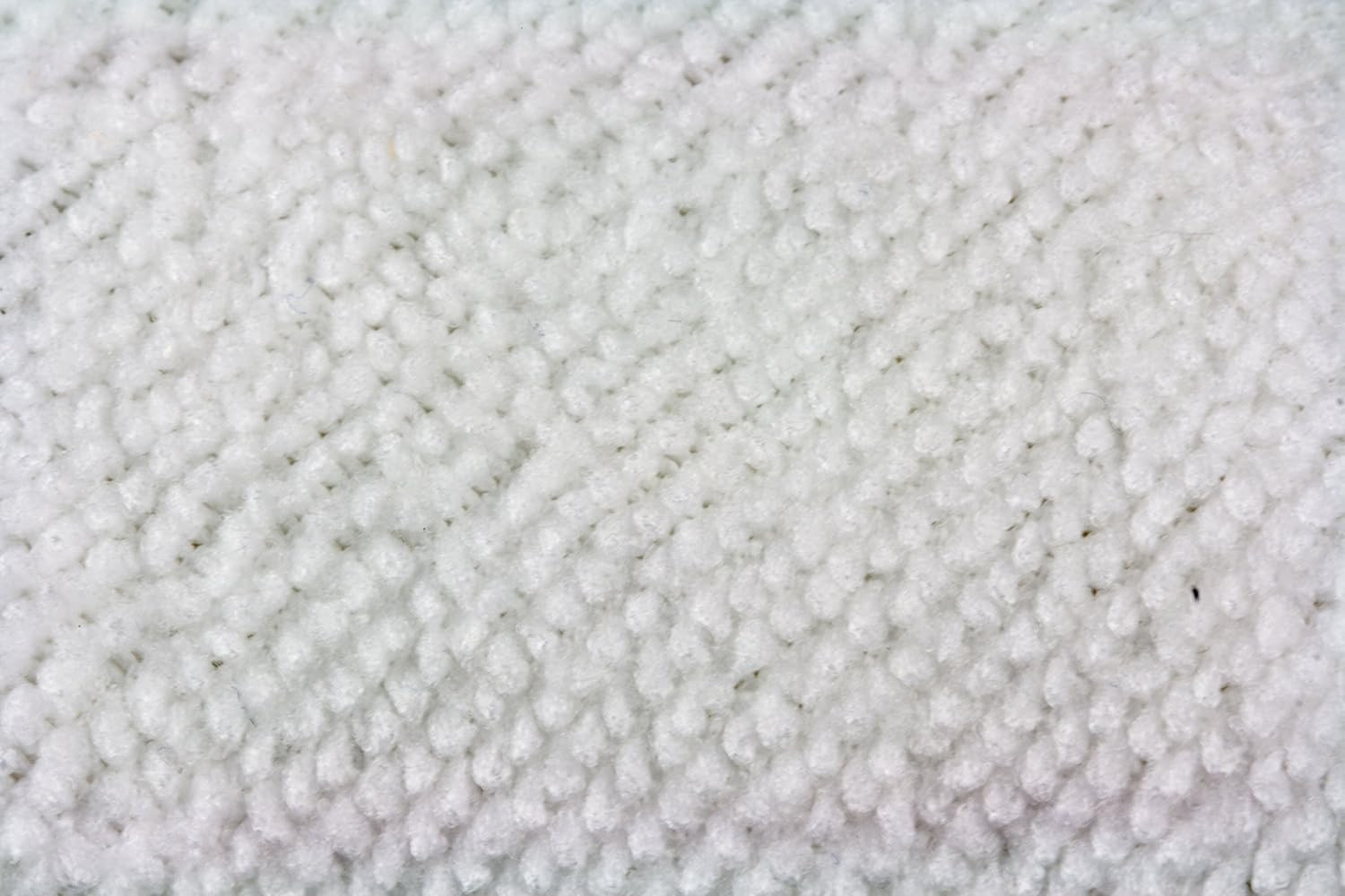 6010A42 Terry Cloth Polishing Bonnets, Cotton, 6-Inch, 2-Pack, White