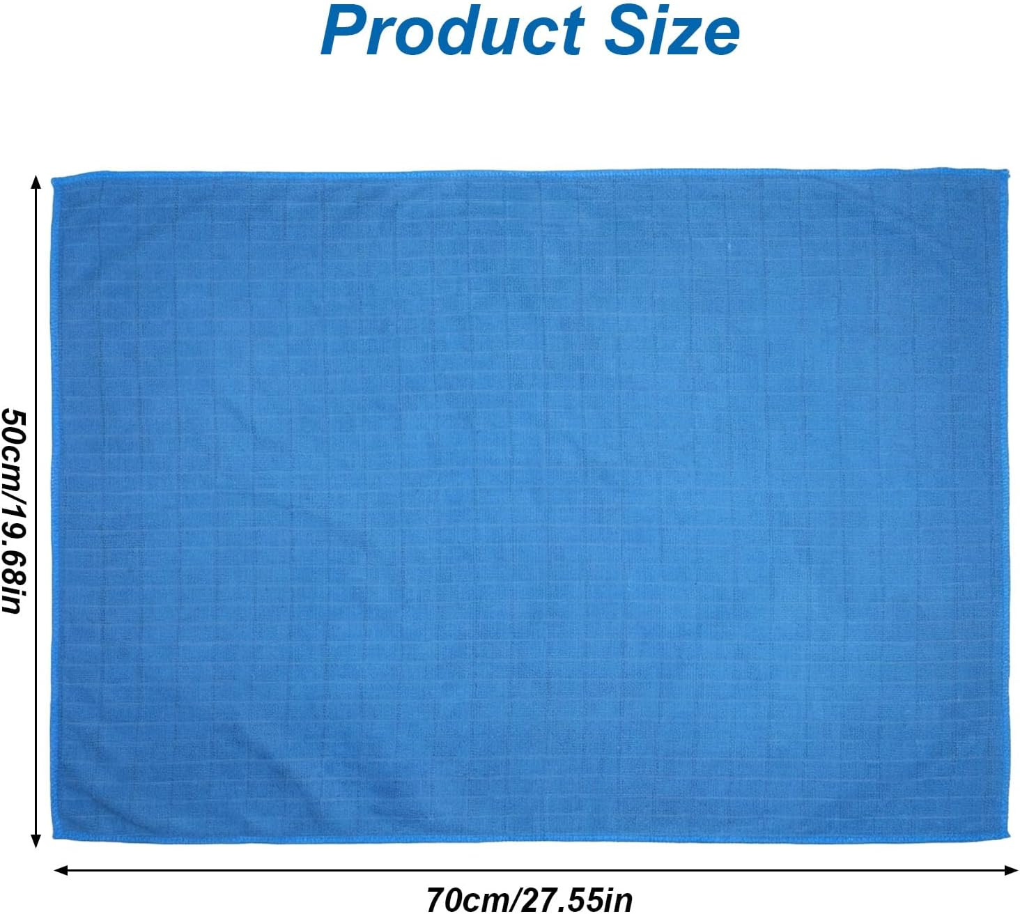 20 Pack Large Microfiber Cleaning Cloth, 20X28 Inch Floor Towels & Cleaning