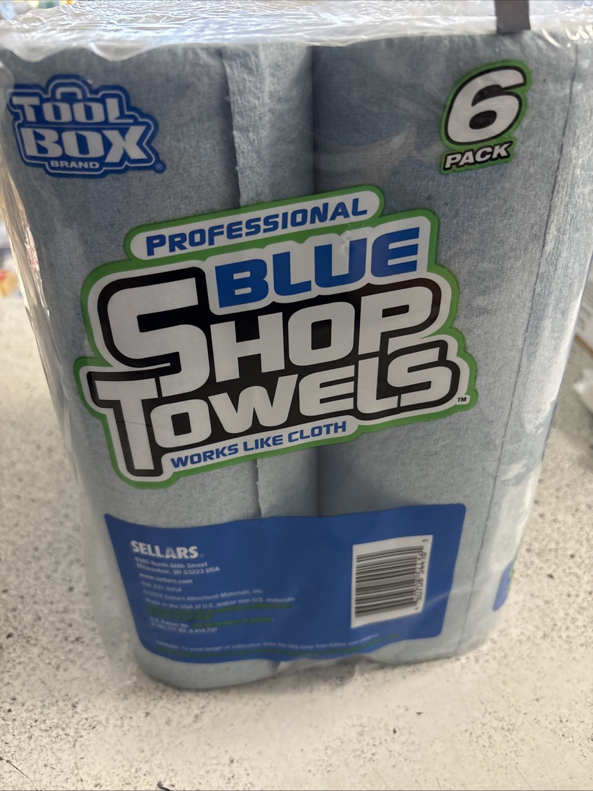 TOOLBOX Z400 Cleaning Wipes for Auto Shop, Construction – 15 Rolls – 54400-15