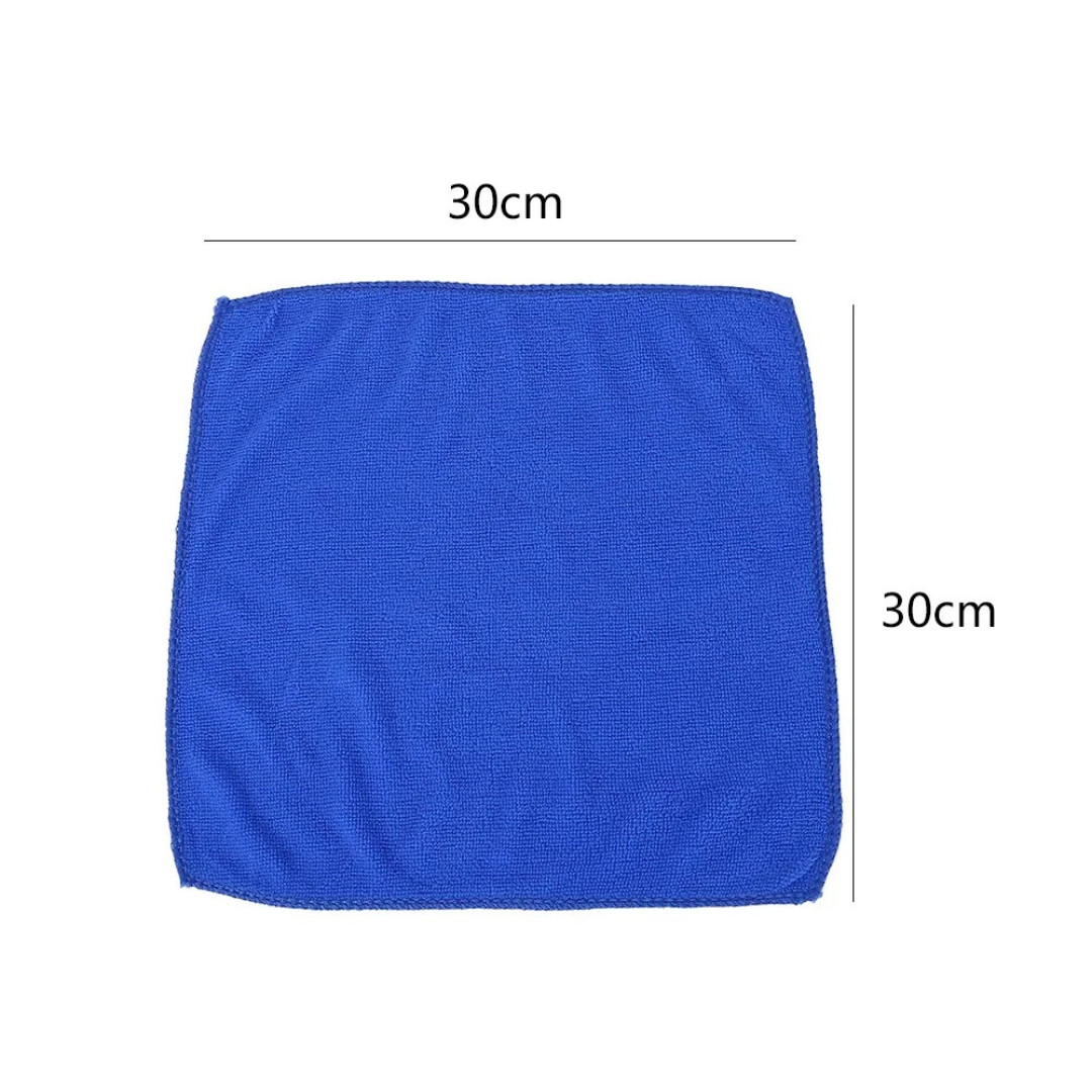 Microfiber Cleaning Cloth Set of 50 Towel Rag Car Polishing Detailing No-Scratch