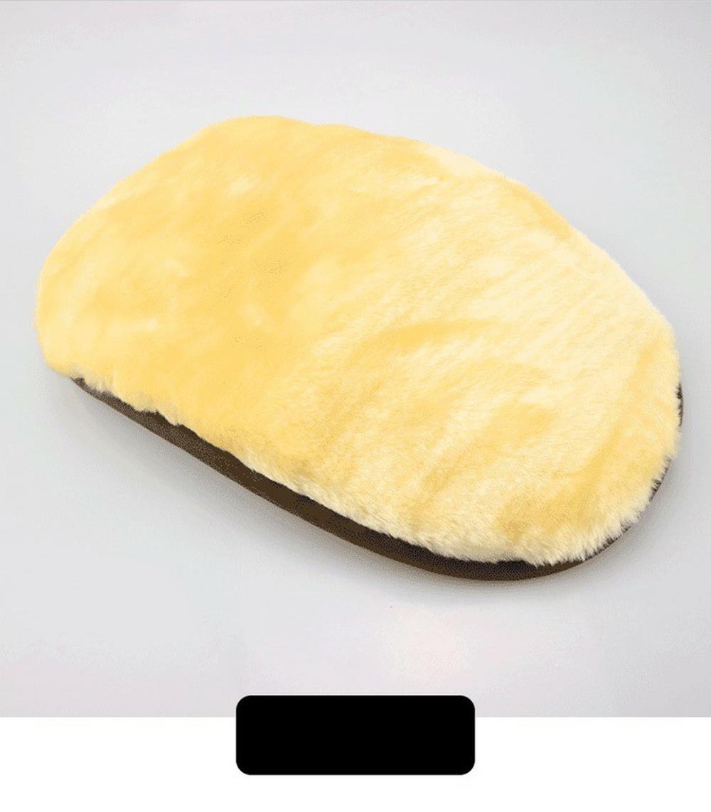 Premium Wool Car Wash Mitt Soft Scratch-Free Detailing Glove for Auto Cleaning