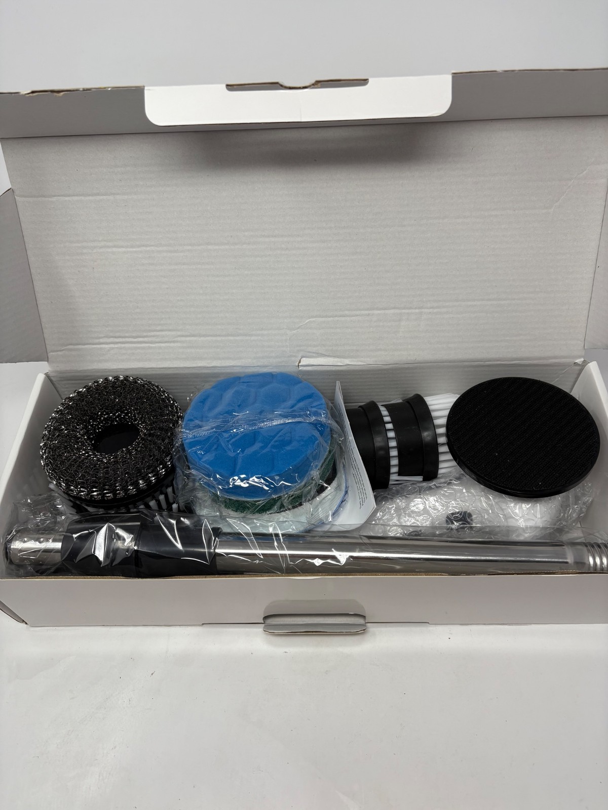 8-In-1 Electric Cleaning Brush Cordless Power Scrubber TD-8140 With Pole Heads