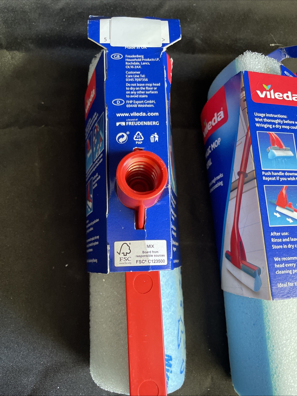 Vileda Magic Mop Refill 2 Pack