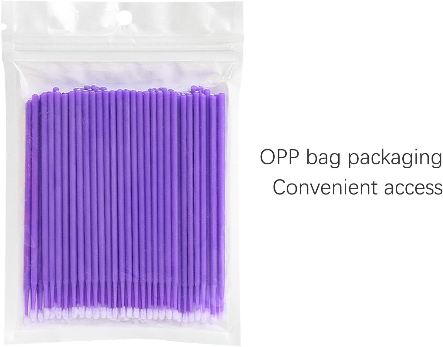 100PCS Car Touch Up Paint Brushes,Single-Use Micro Brushes for Refinishing Car