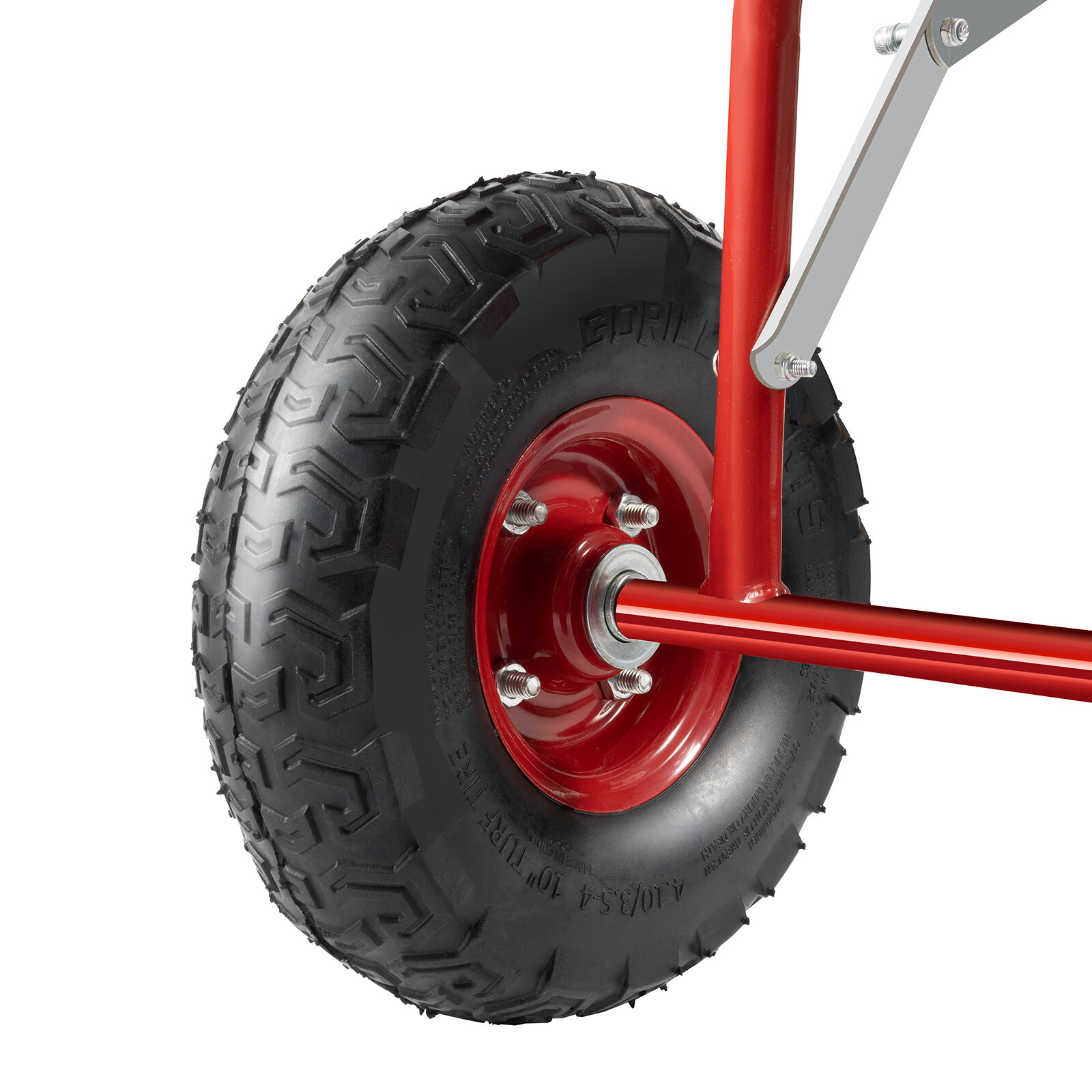 52cc Gas Walk Behind Power Broom for Snow & Driveway Cleaning