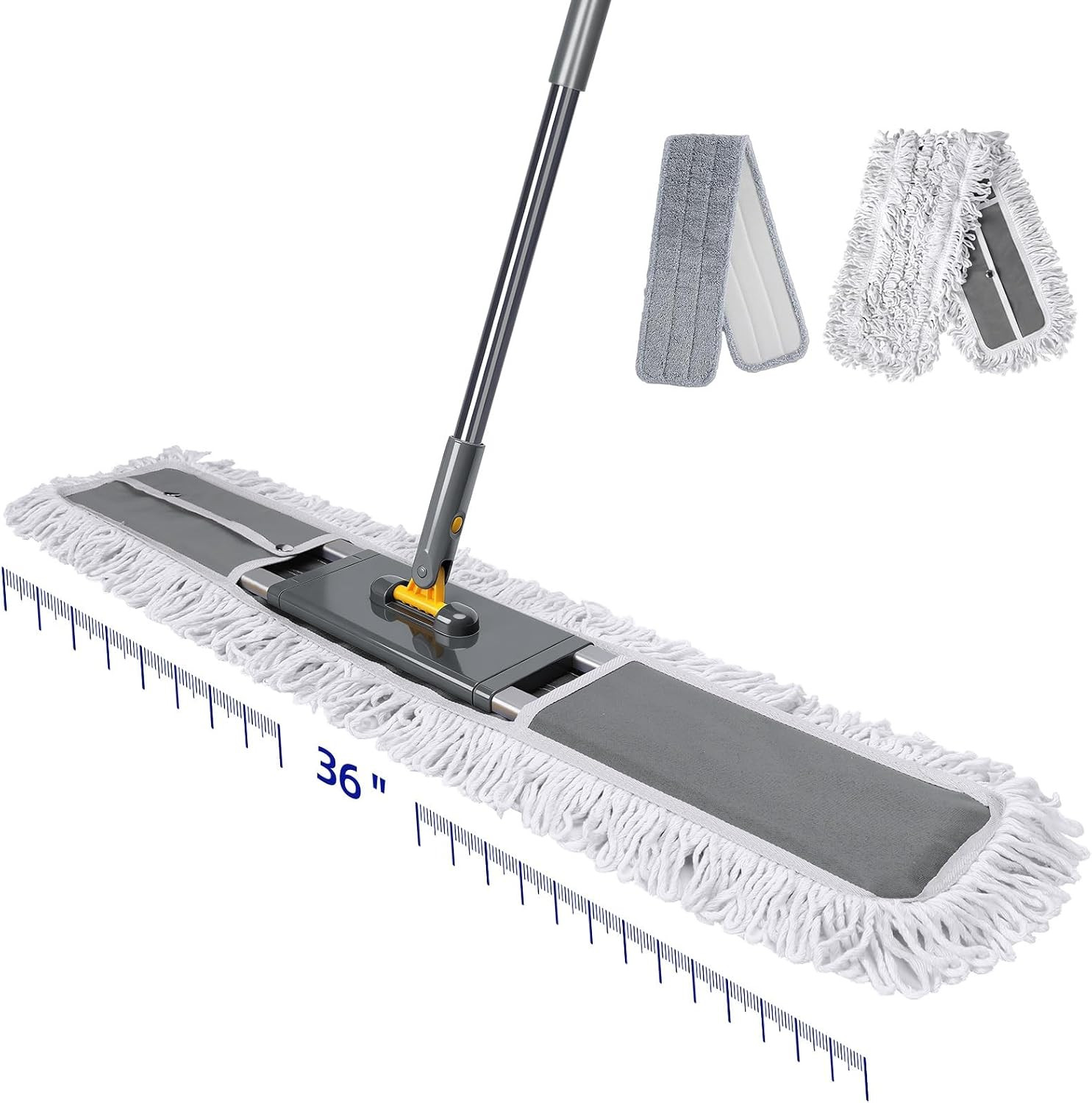 36″ Commercial Dust Mops for Floor Cleaning, Masthome Professional Industrial Mo