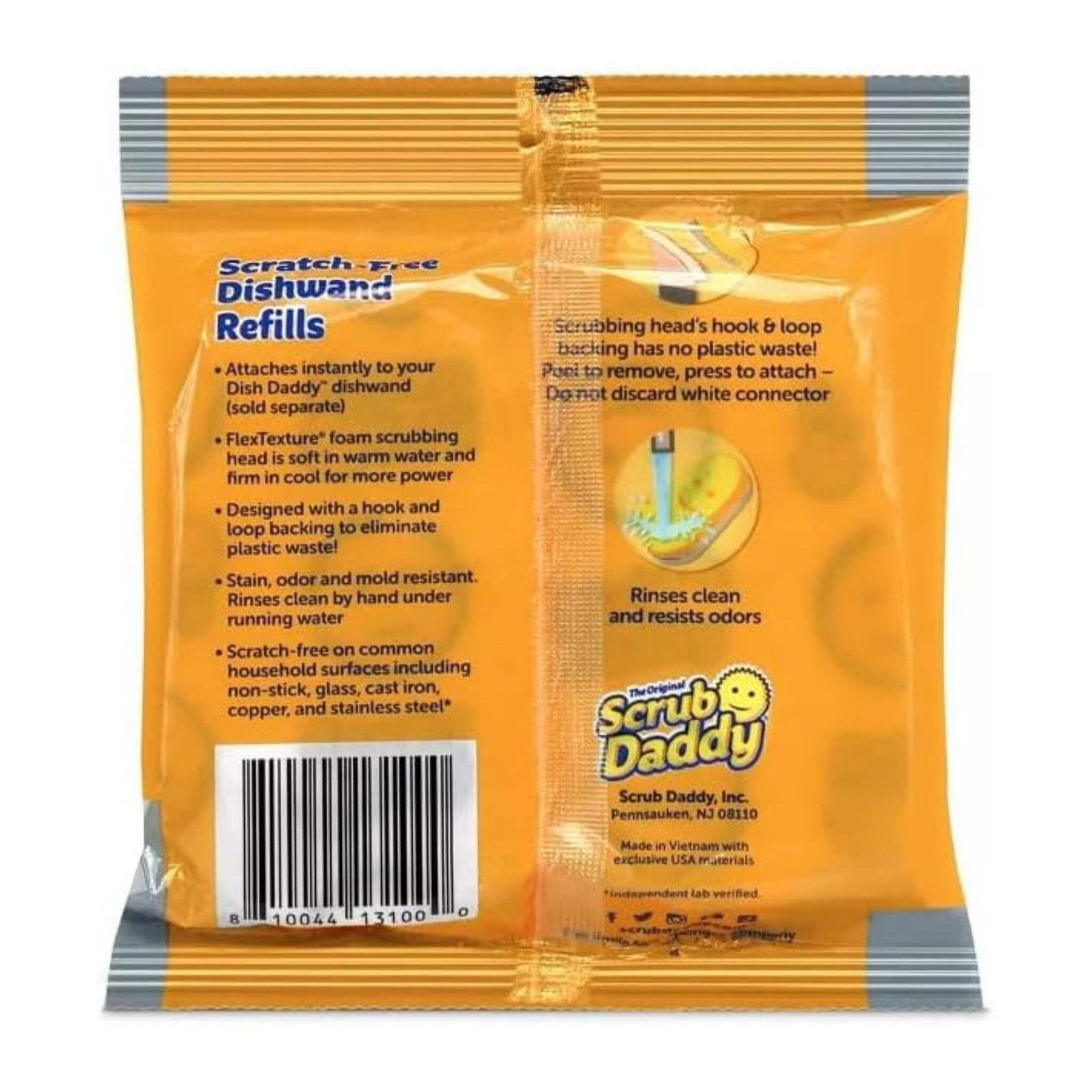 Scrub Daddy Dish Daddy Refills Pad – Pack of 8×2 Replacement Heads