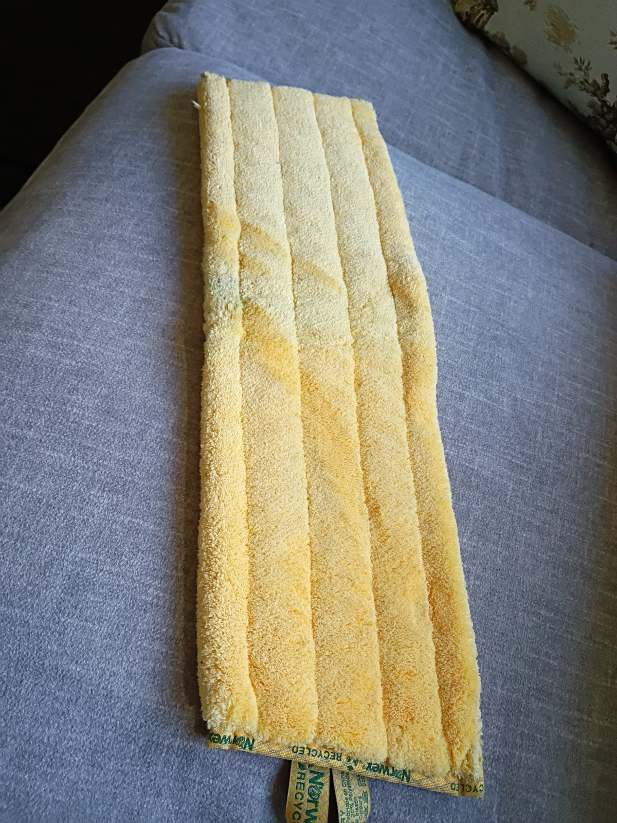 Norwex Dry Superior Mop Pad LARGE Yellow