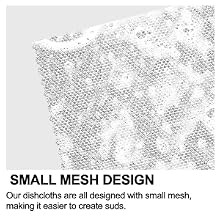 12 Pcs Multipurpose Wire Dishwashing Rag, Upgraded Double-Layer Non-Scratch Wire