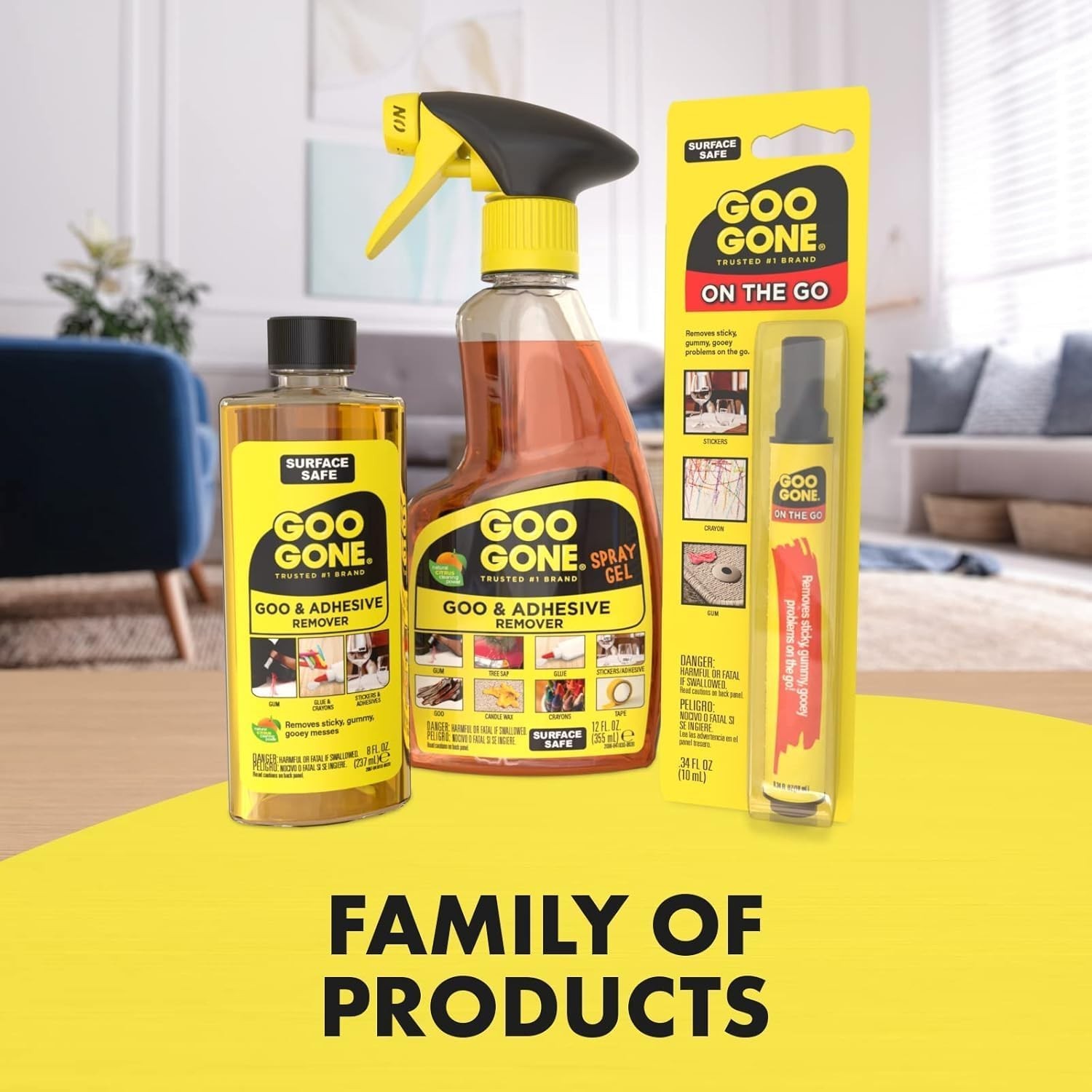 Goo Gone Automotive Adhesive Remover, & Grime Cleaner for Bumper 12 B0F1DXKFL OZ