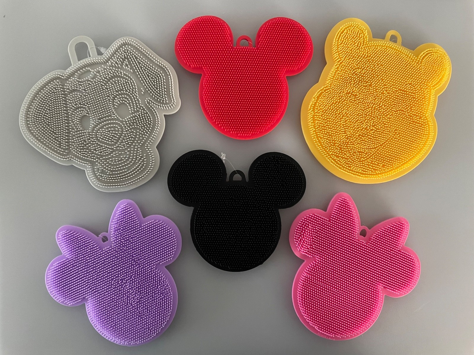 Disney Characters Silicone Scrubber, 1-pc, Assorted Designs, Pick your character