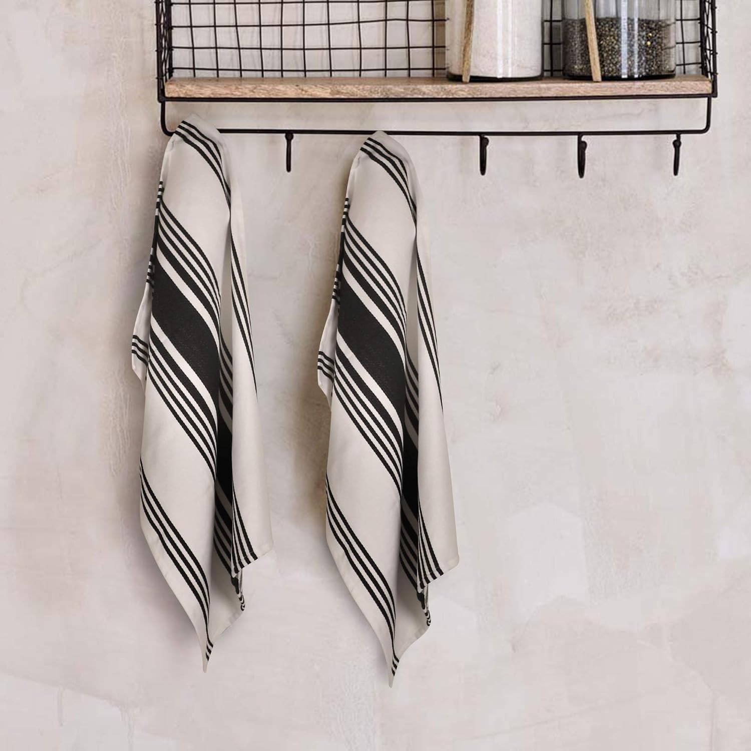 Kitchen Towels 100% Cotton Dish Towels for Kitchen (Set of 3)20”x30” Dish Cloths