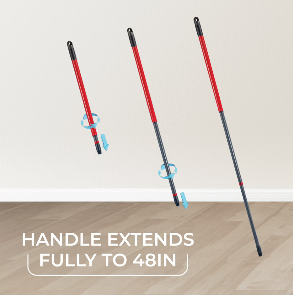O-Cedar EasyWring Spin Mop & Bucket System Microfiber Floor Cleaning Set