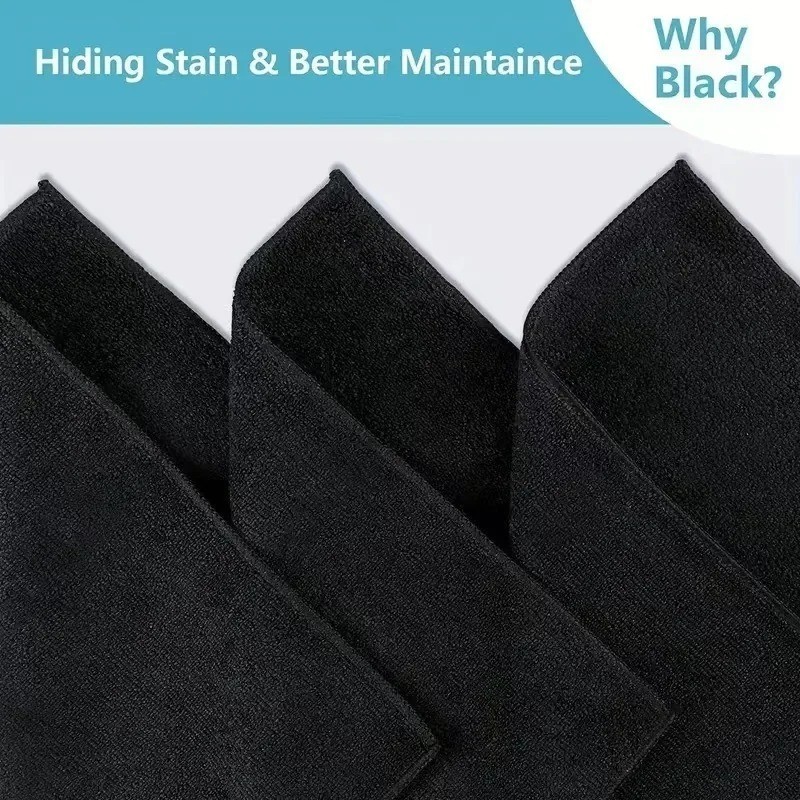 Microfiber Cleaning Cloths Bulk-15 Pack, Gray Microfiber Towels for Cars, Ultra