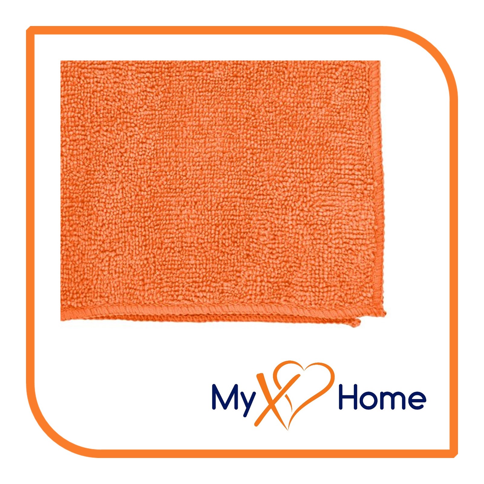 16 x 16 Orange Microfiber Towel(s) by MyXOHome