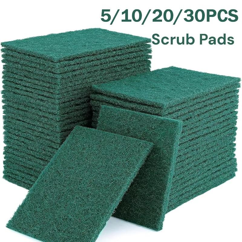 Kitchen Scrub Pads Oil Removal Scratch Free Reusable Dishwashing Cleaning Rag