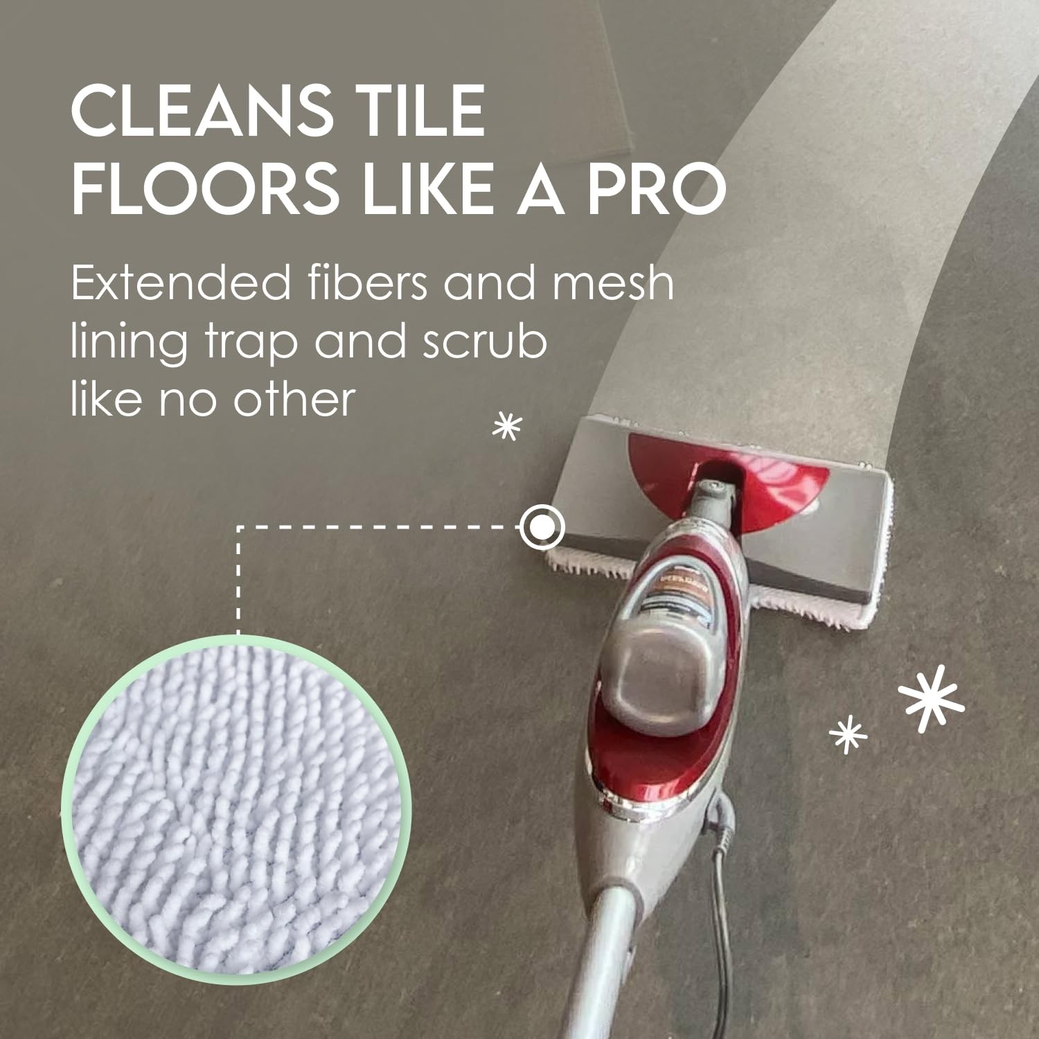 4-Pack Mop Pads for Shark Steam Mop SK Series & S Series – Shark Steam Replac…