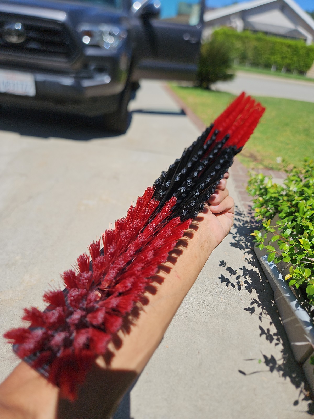 Water Fed Window & Solar Panel Cleaning Brush Washer Tool BRUSH