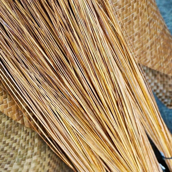 100 PCS Dried Coconut Leaf Broom Stick (Iratu) 25cm Palm Fiber Cleaning Tool