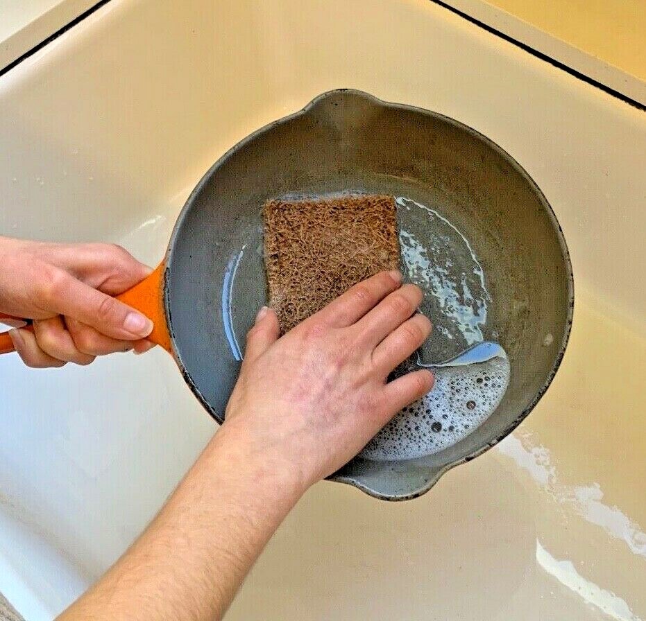 5x 10x 20x 30x Coconut Scrub Pad – Soap Saver Pad, Plastic-free, Zero Waste, Eco