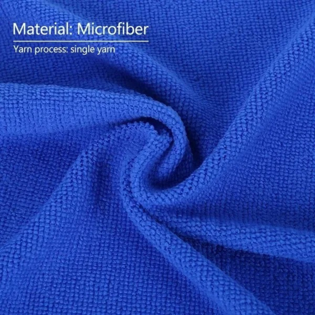 Microfiber Cleaning Cloth Set of 50 Towel Rag Car Polishing Detailing No-Scratch