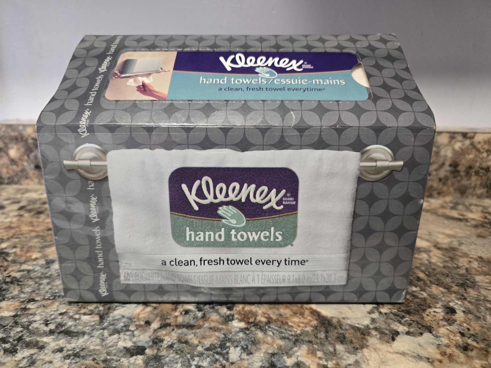 Kleenex Hand Towels Disposable Soft Absorbent White 60 Count