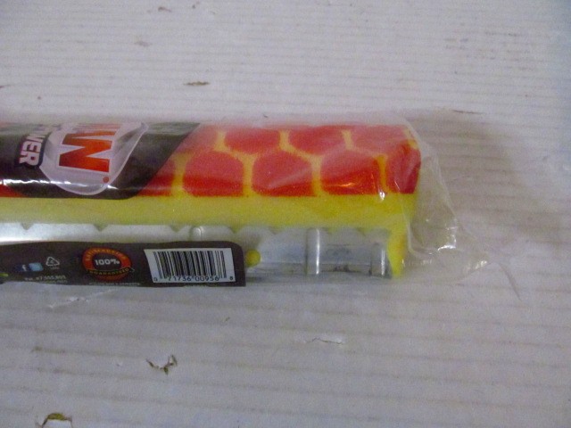 Libman Roller Mop 12″ Refill Tear Resistant Sponge, Yellow/Red, #00956