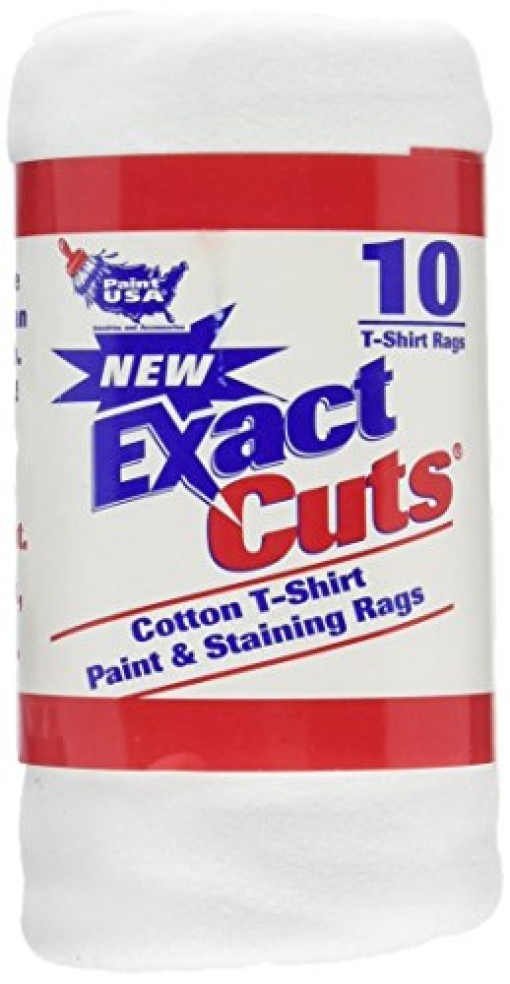 Intex Supply Co W-10001 Exact Cut T-shirt Paint & Staining Rags 14″x16″