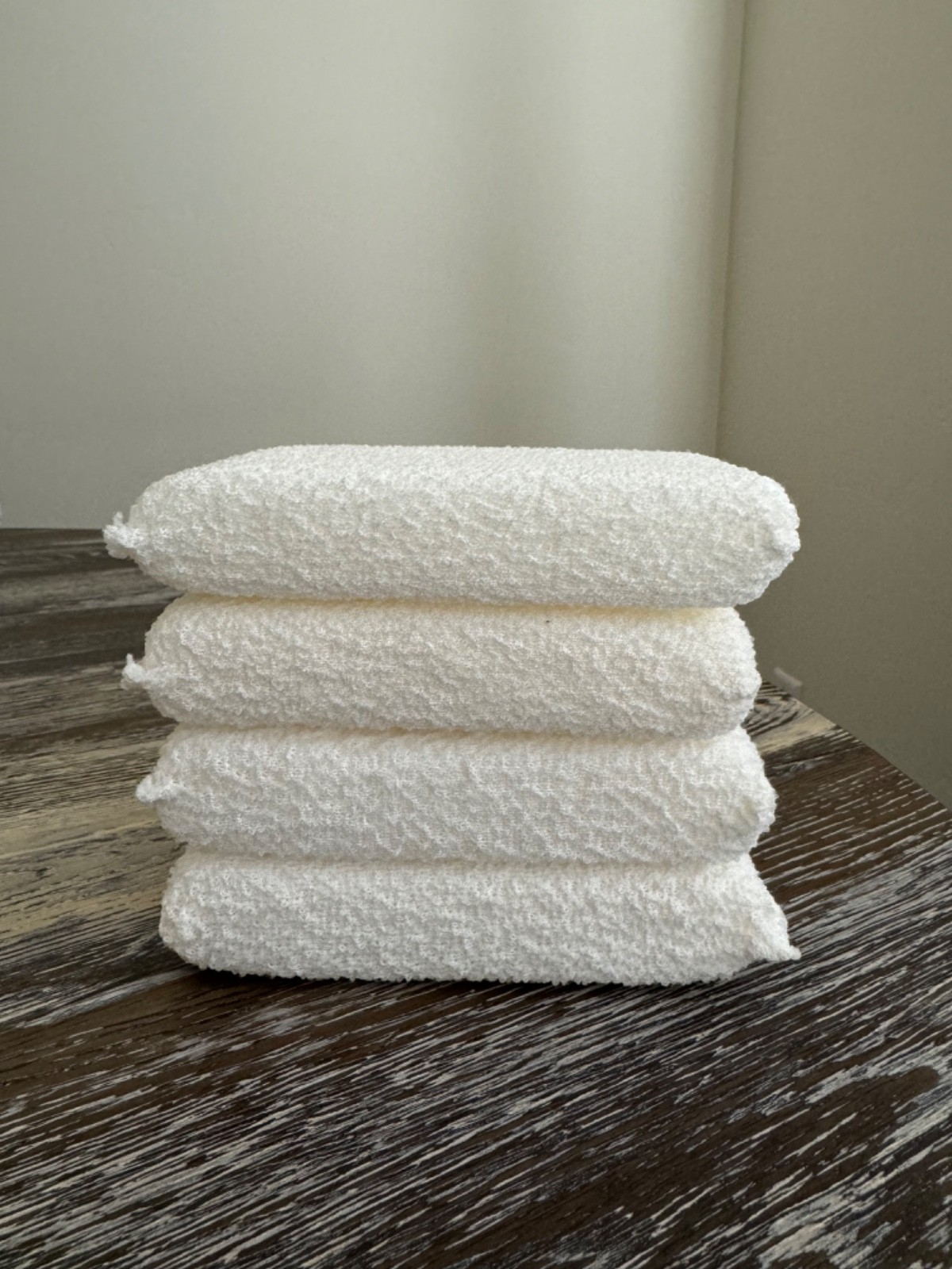 Cotton Fiber Sponges All-Purpose/For Everyday Cleaning Lot OF 4 NEW