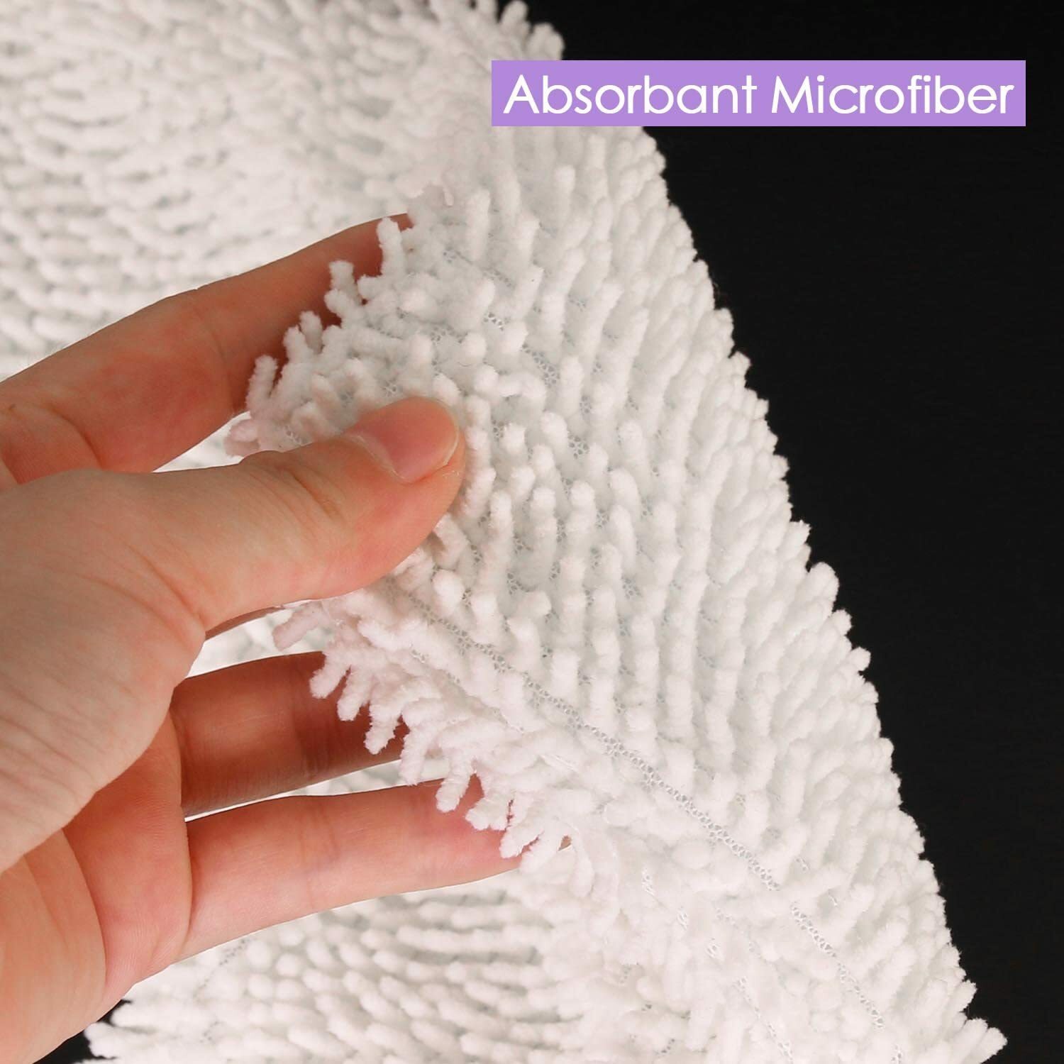Microfiber Steam Mop Cleaning Pads for Shark Steam Pocket Mops S3500 Series