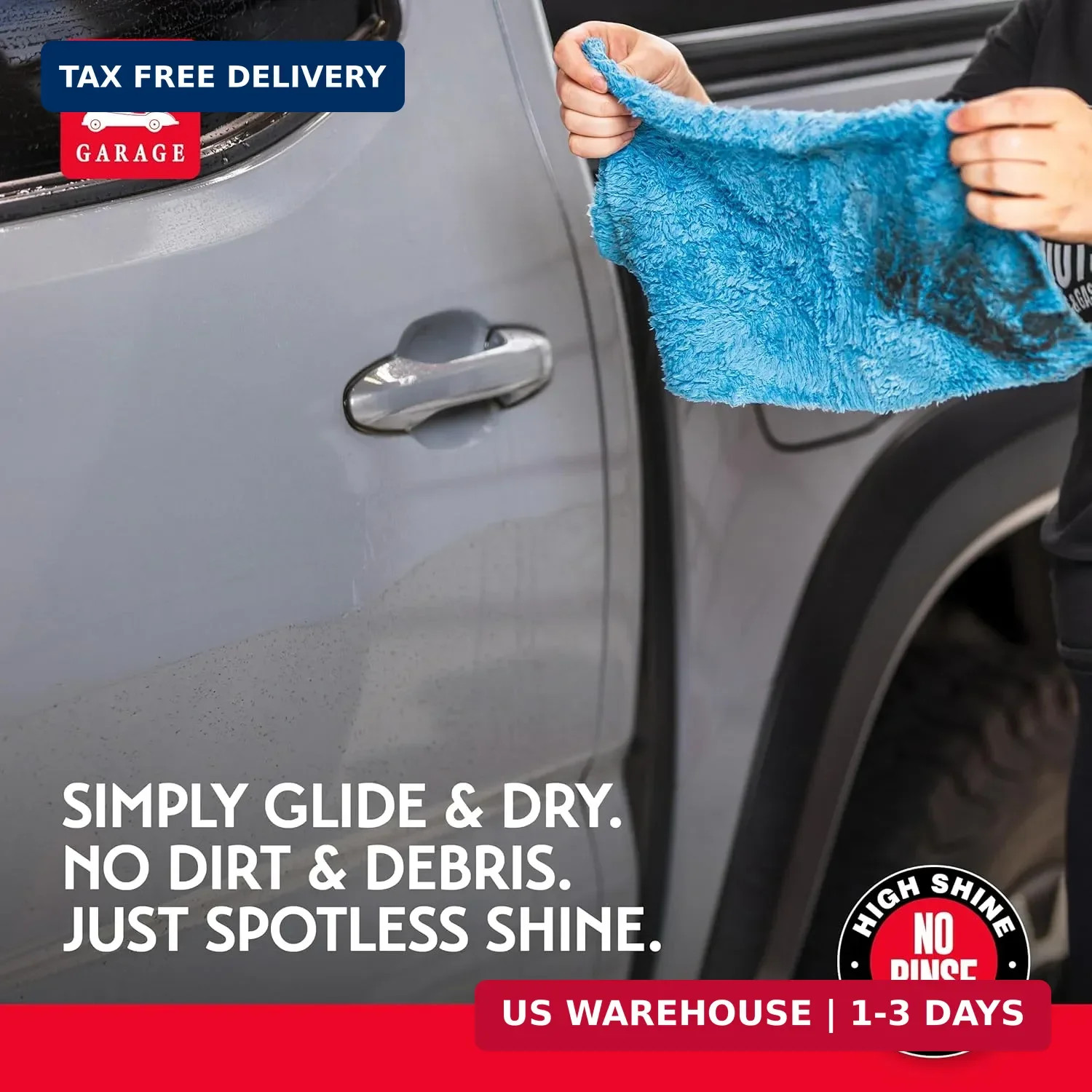 Griot’s Garage Rinseless Wash for Car Cleaning and Detailing, No-Rinse Vehicle W