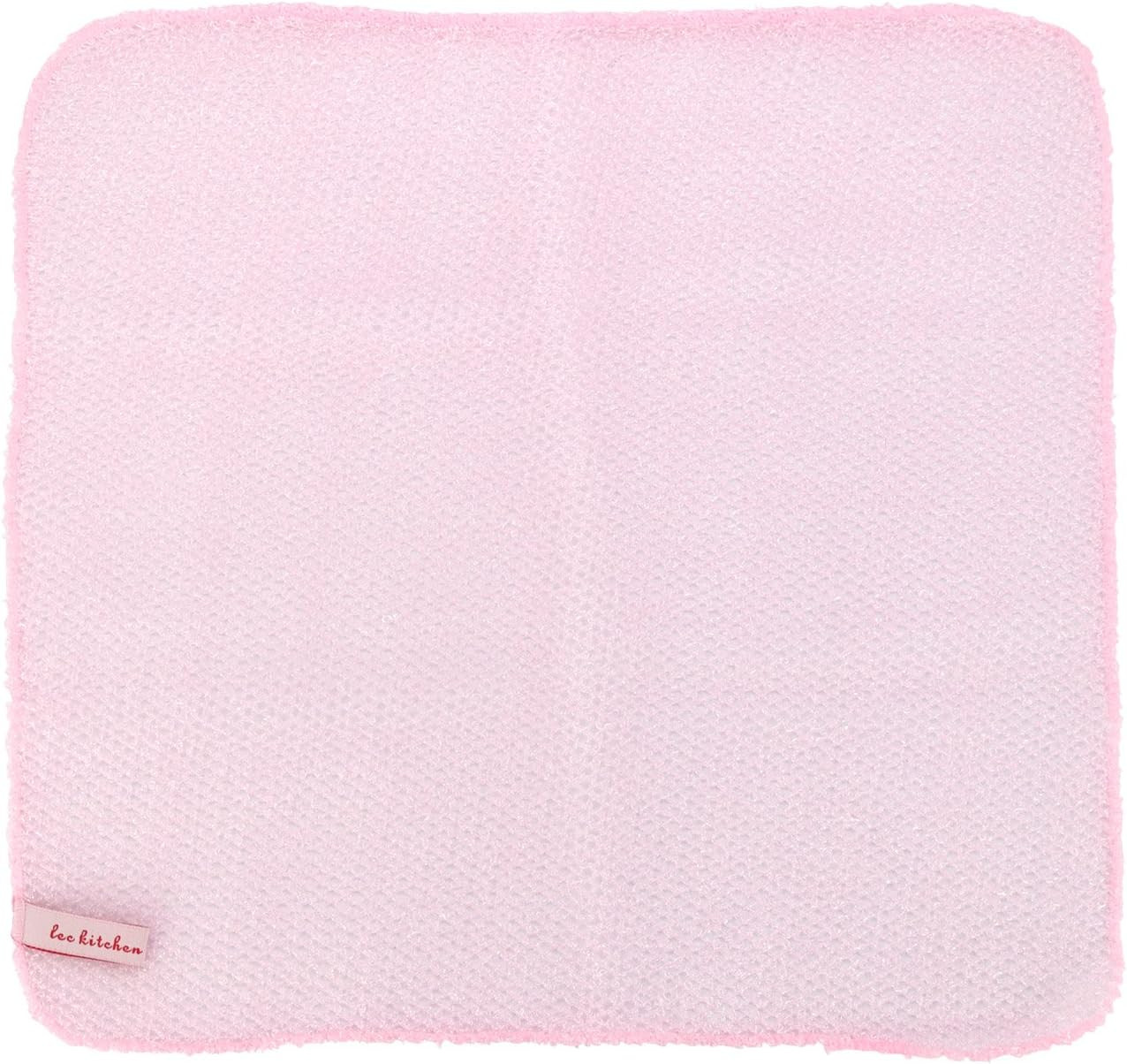Lek drainage-foaming of good dishwashing mesh (30 × 30cm) pink From Japan