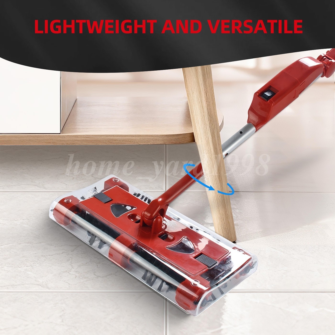 45″rechargeable floor and carpet sweeper Vacuum Cleaner Cordless floor sweeper