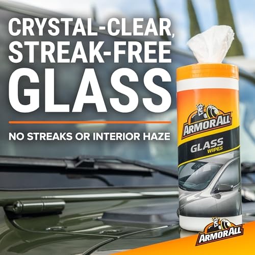 Car Cleaning Kit, Glass Wipes, Protectant, Wash & Complete Car Care Kit 5pc