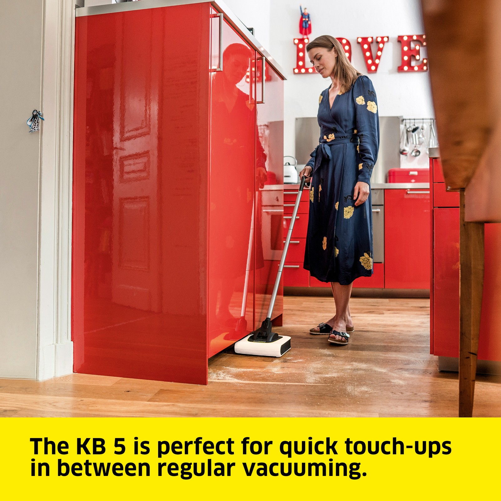 Kärcher KB 5 Cordless Multi-Surface Electric Floor Sweeper Broom – NEW